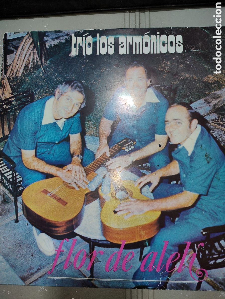Discos de vinilo: Tr&iacute;o los arm&oacute;nicos LP Cuba - Foto 1