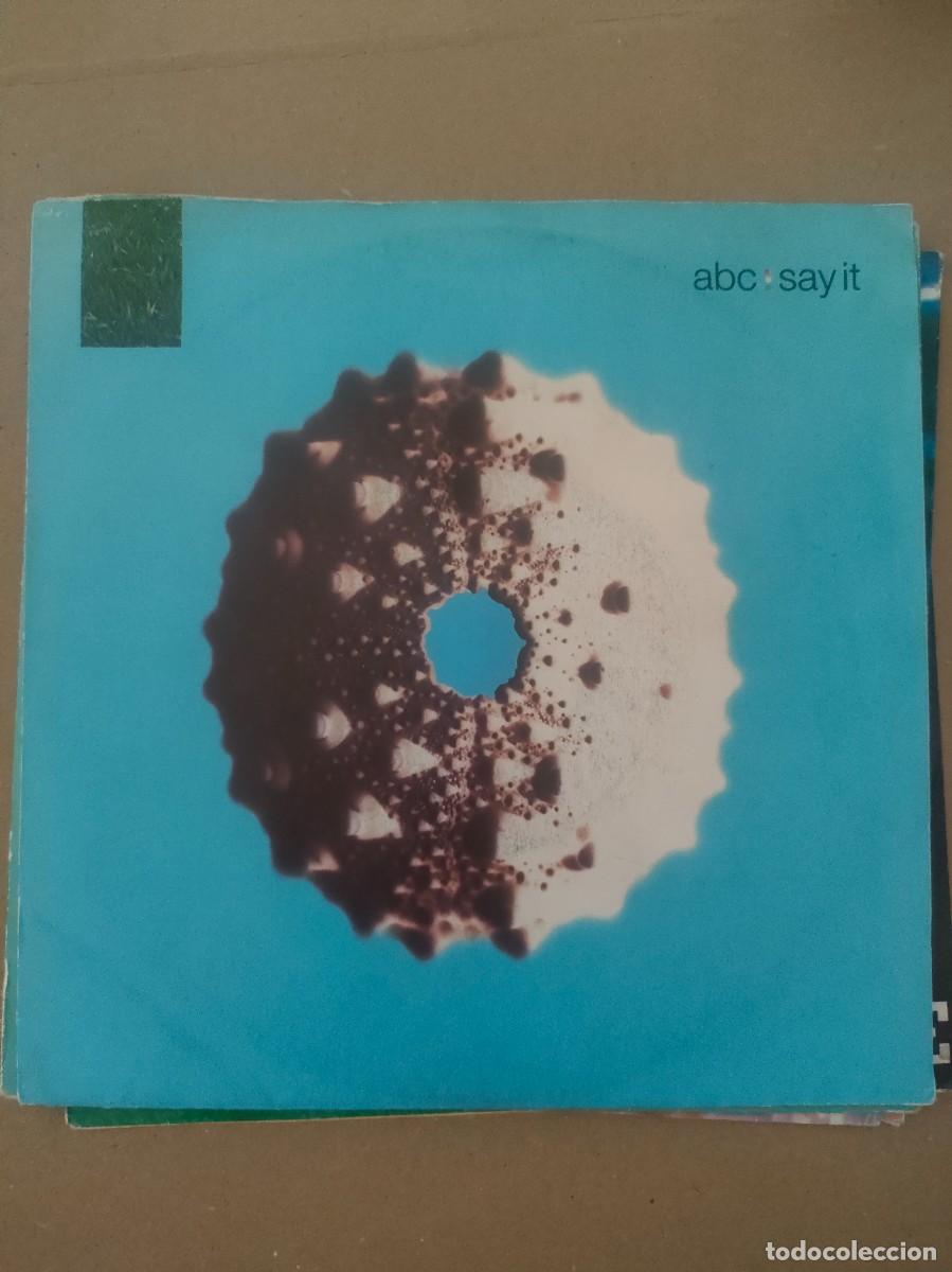 Discos de vinilo: ABC. SAY IT. Single uk - Foto 1