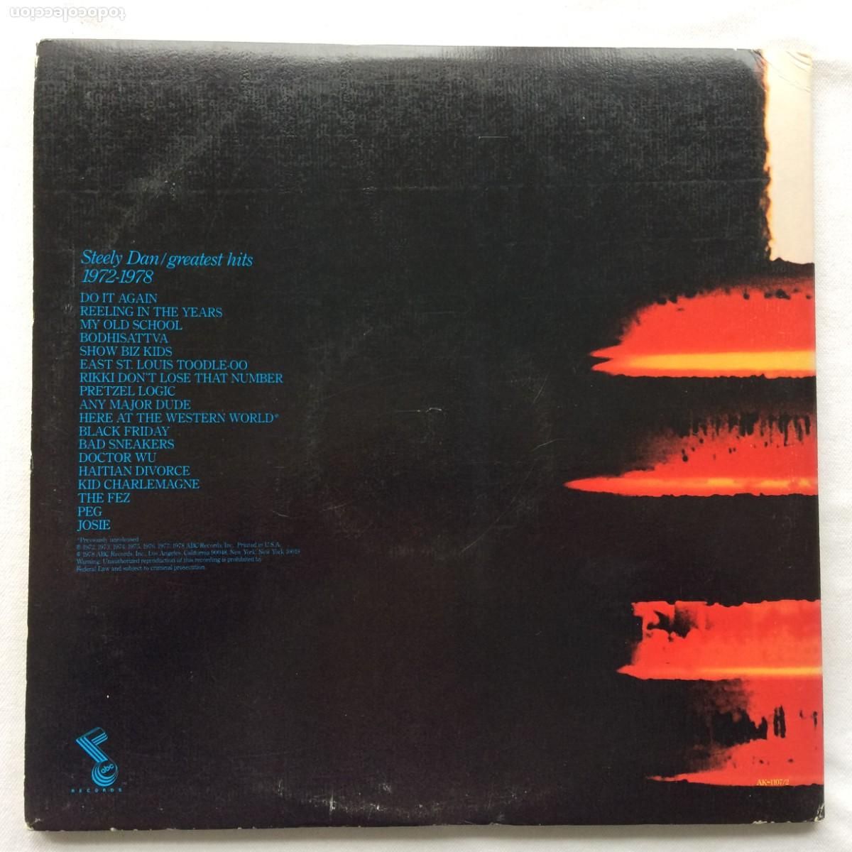 Discos de vinilo: Steely Dan &lrm;&ndash; Greatest Hits, 2 LPs US 1978 ABC Records* - Foto 2