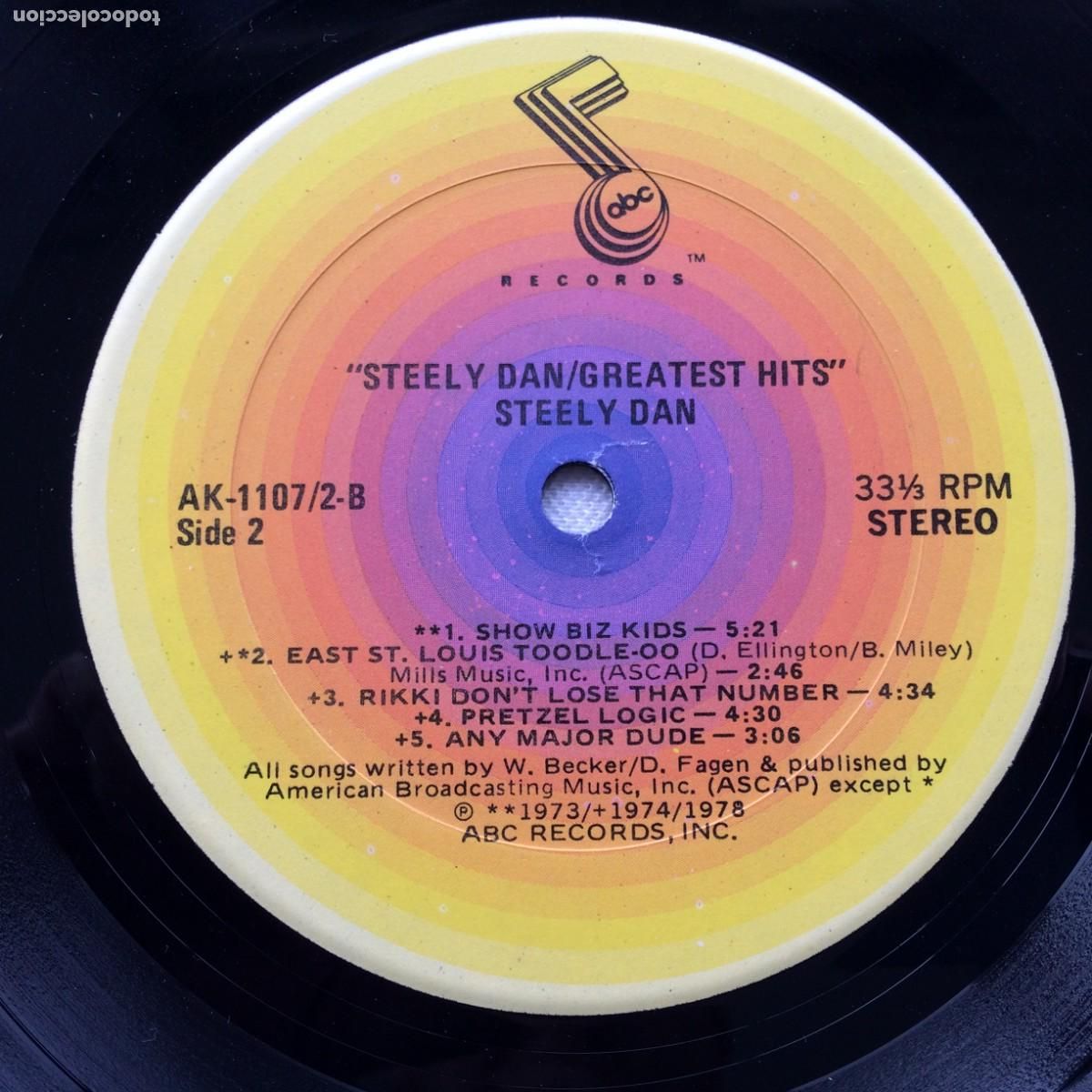 Discos de vinilo: Steely Dan &lrm;&ndash; Greatest Hits, 2 LPs US 1978 ABC Records* - Foto 5