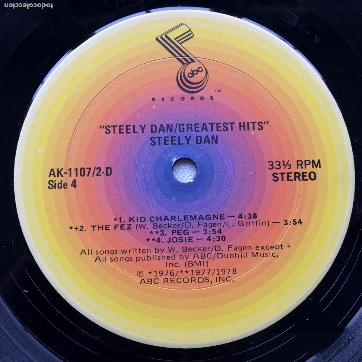 Discos de vinilo: Steely Dan &lrm;&ndash; Greatest Hits, 2 LPs US 1978 ABC Records* - Foto 7