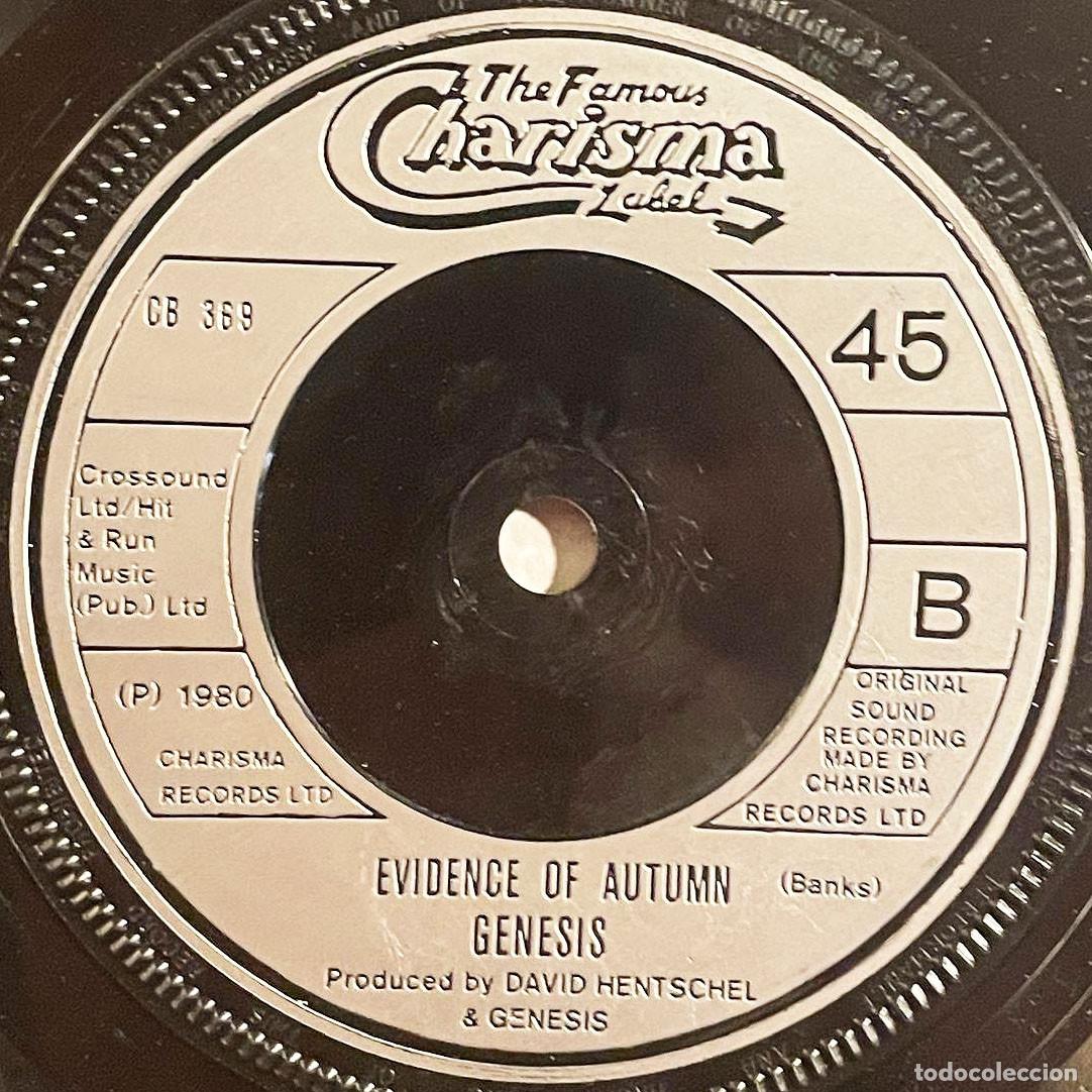 Discos de vinilo: GENESIS / MISUNDERSTANDING / Single 1980 / Charisma UK - Foto 3