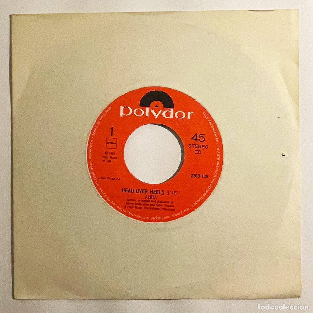 Discos de vinilo: ABBA / HEAD OVER HEELS / Single 1981 / Polydor ND - Foto 1
