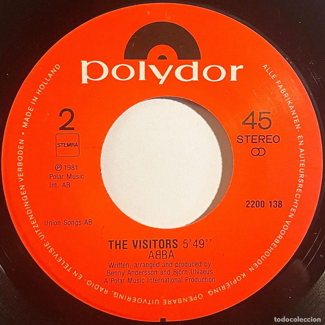 Discos de vinilo: ABBA / HEAD OVER HEELS / Single 1981 / Polydor ND - Foto 3