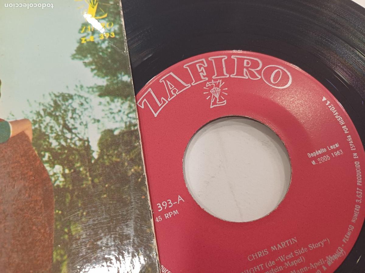 Discos de vinilo: CHRIS MARTIN/TONIGHT/SINGLE. - Foto 2