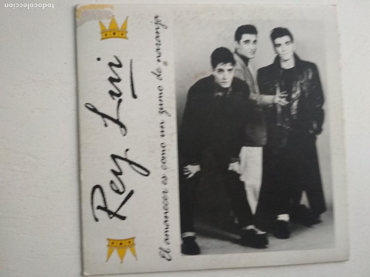 Disques de vinyle: Rey Lui - El Amanecer Es Como Un Zumo De Naranja (DRO) 1987