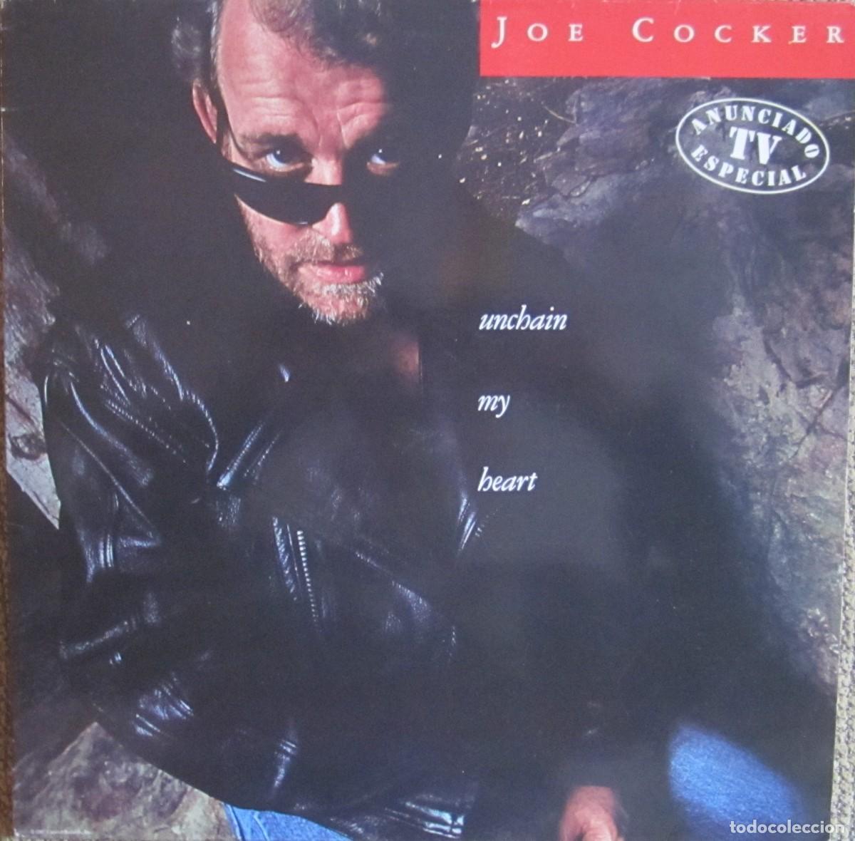 Discos de vinilo: JOE COCKER: UNCHAIN MY HEART - Foto 1