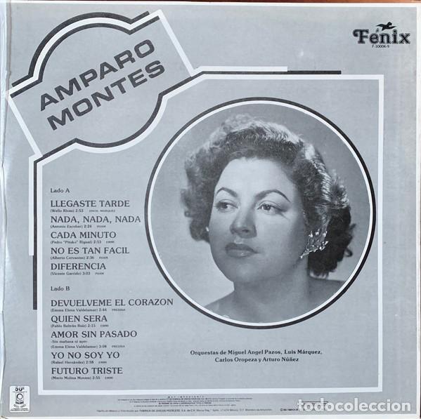 Discos de vinilo: Amparo Montes &ndash; Amparo Montes - Foto 2