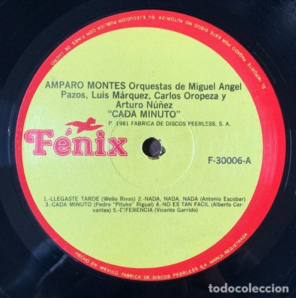 Discos de vinilo: Amparo Montes &ndash; Amparo Montes - Foto 3