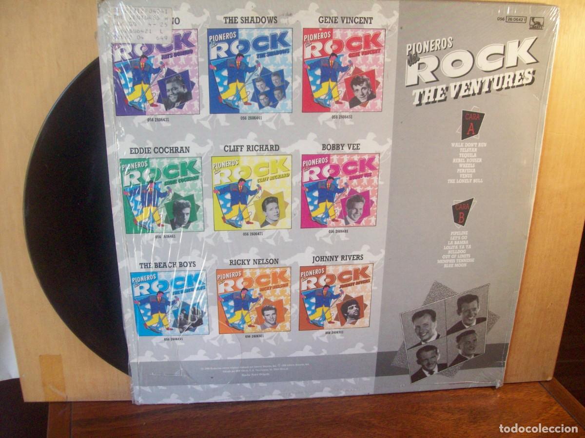 Discos de vinilo: THE VENTURES - PIONEROS DEL ROCK - LP - Foto 2
