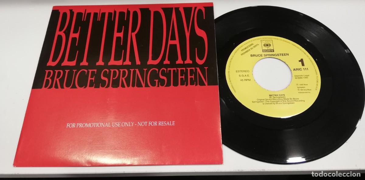 Discos de vinilo: SCO31-Bruce Springsteen - Better Days (7&rdquo;, S/Sided, Promo) - Foto 1