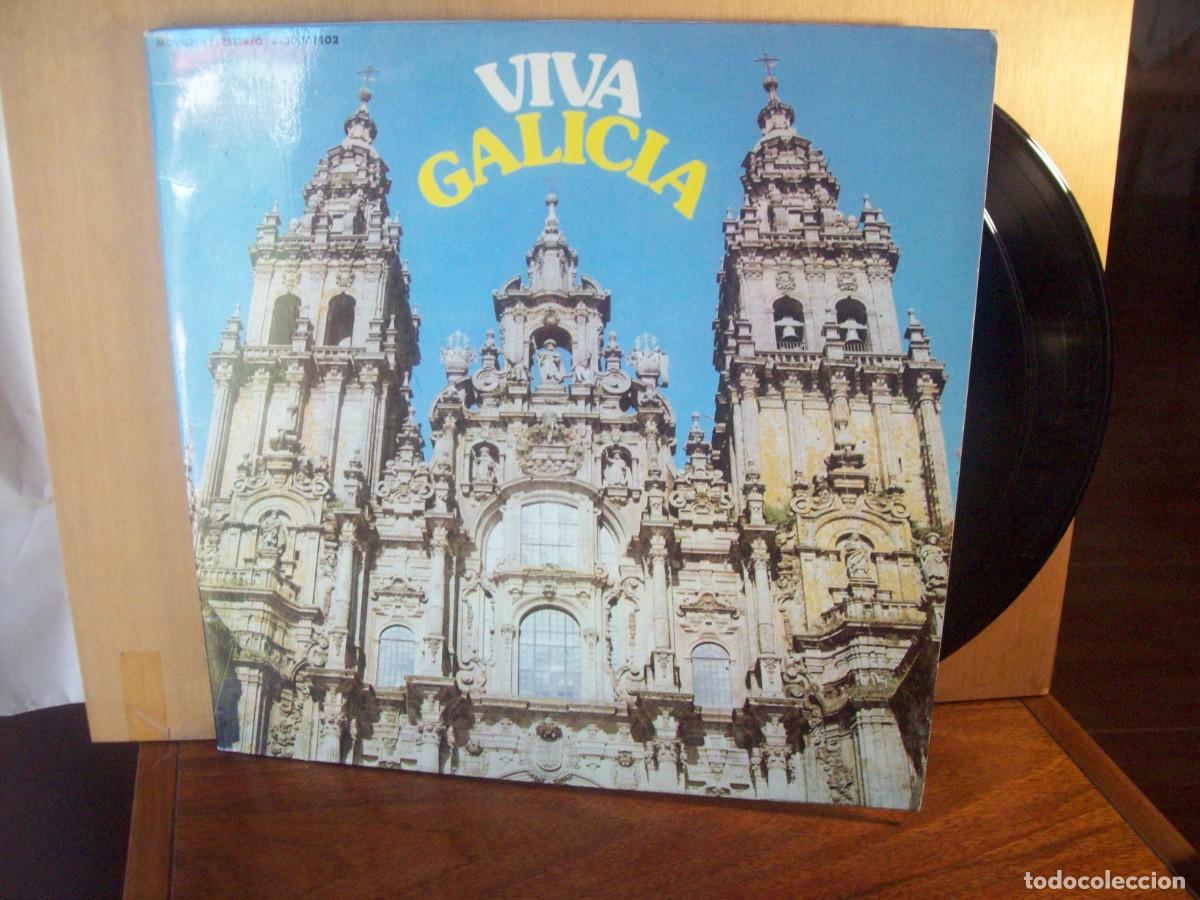 Vinyl records: VIVA GALICIA - DOBLE LP CARPETA ABIERTA EDICION 1974