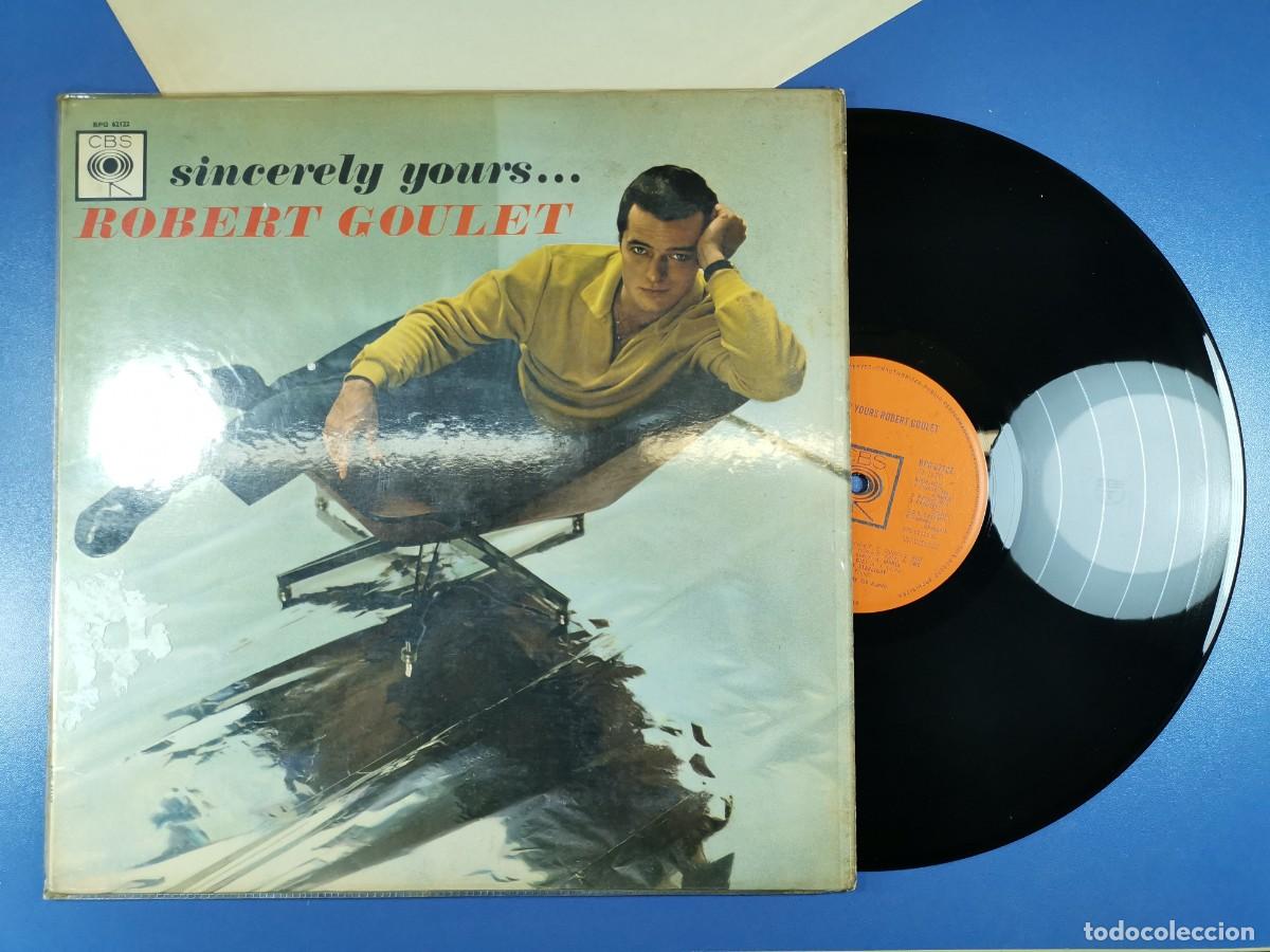 Discos de vinilo: Robert Goulet &ndash; Sincerely Yours-CBS 1962 - Foto 2