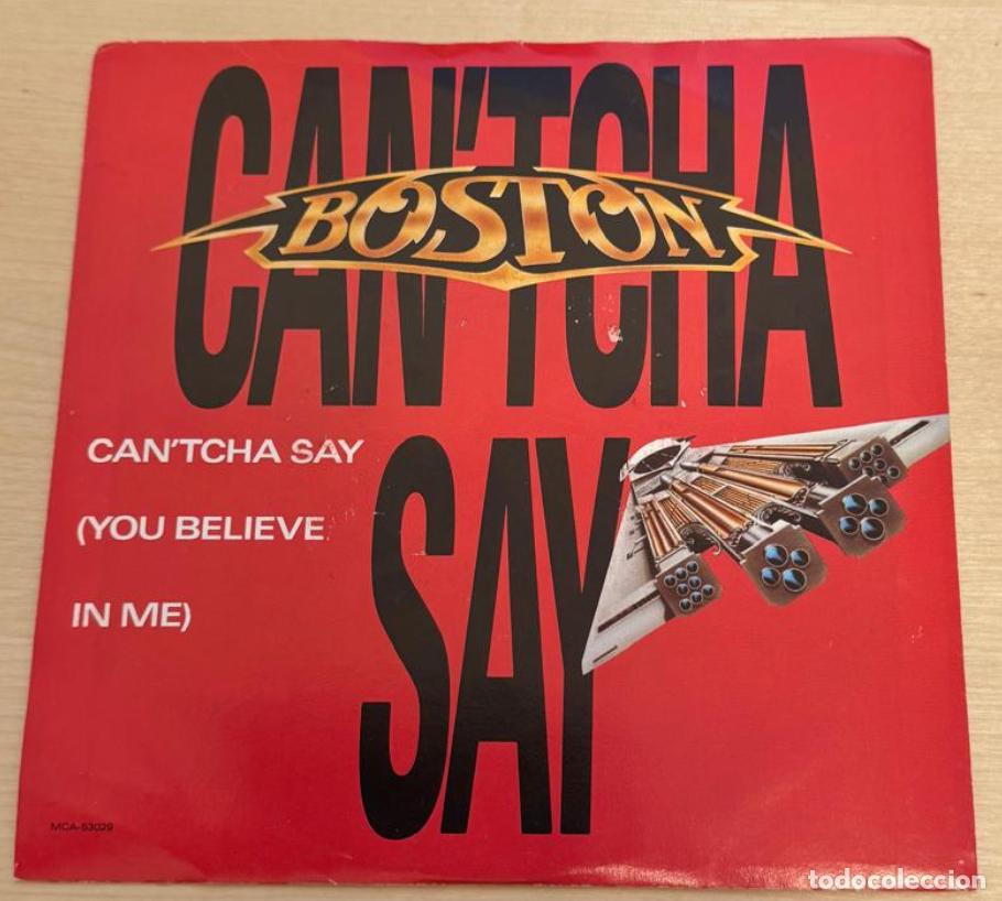 Discos de vinilo: BostonCant cha say EX EX - Foto 1