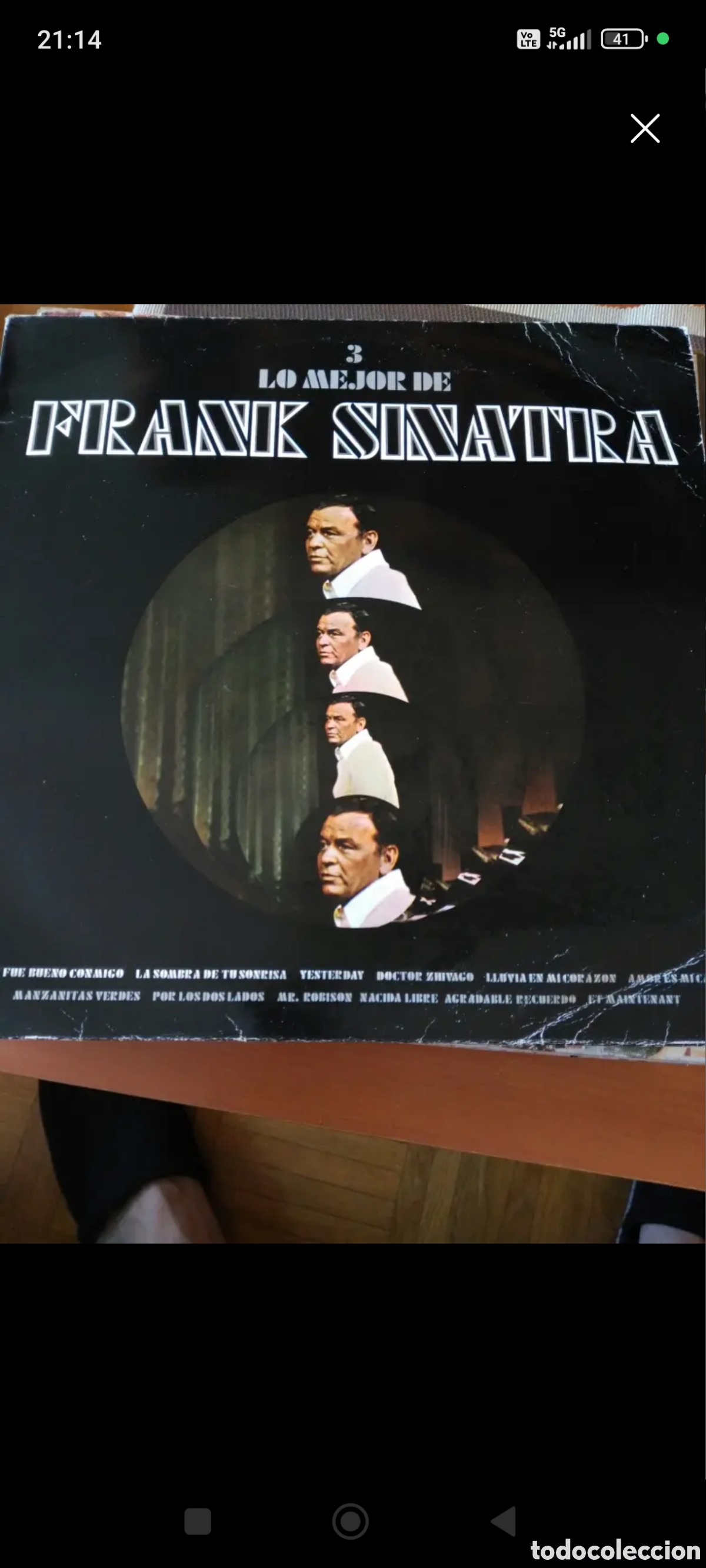Discos de vinilo: FRANK SINATRA ,VINILO - Foto 1