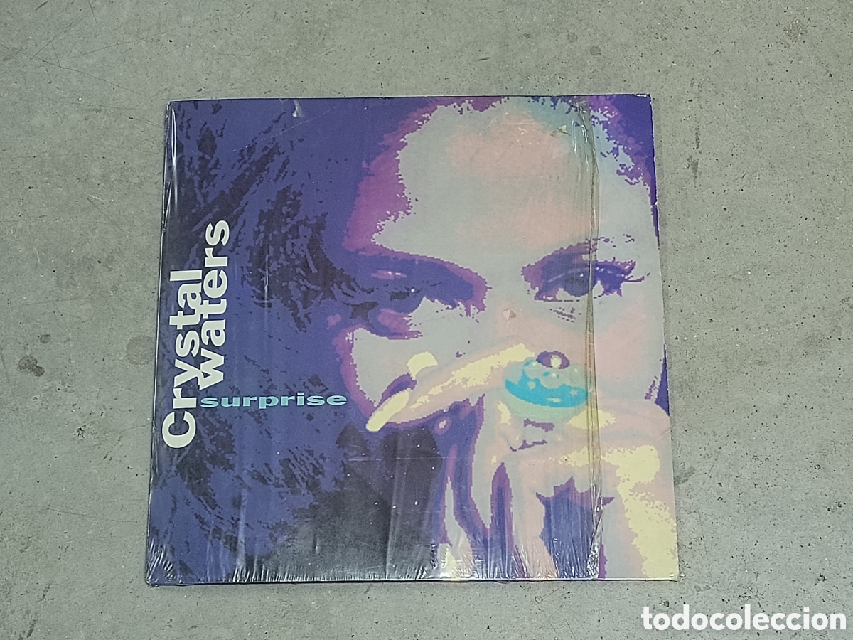 Discos de vinilo: CRYSTAL WATERS - SURPRISE - LP 1991 MERCURY - Foto 1