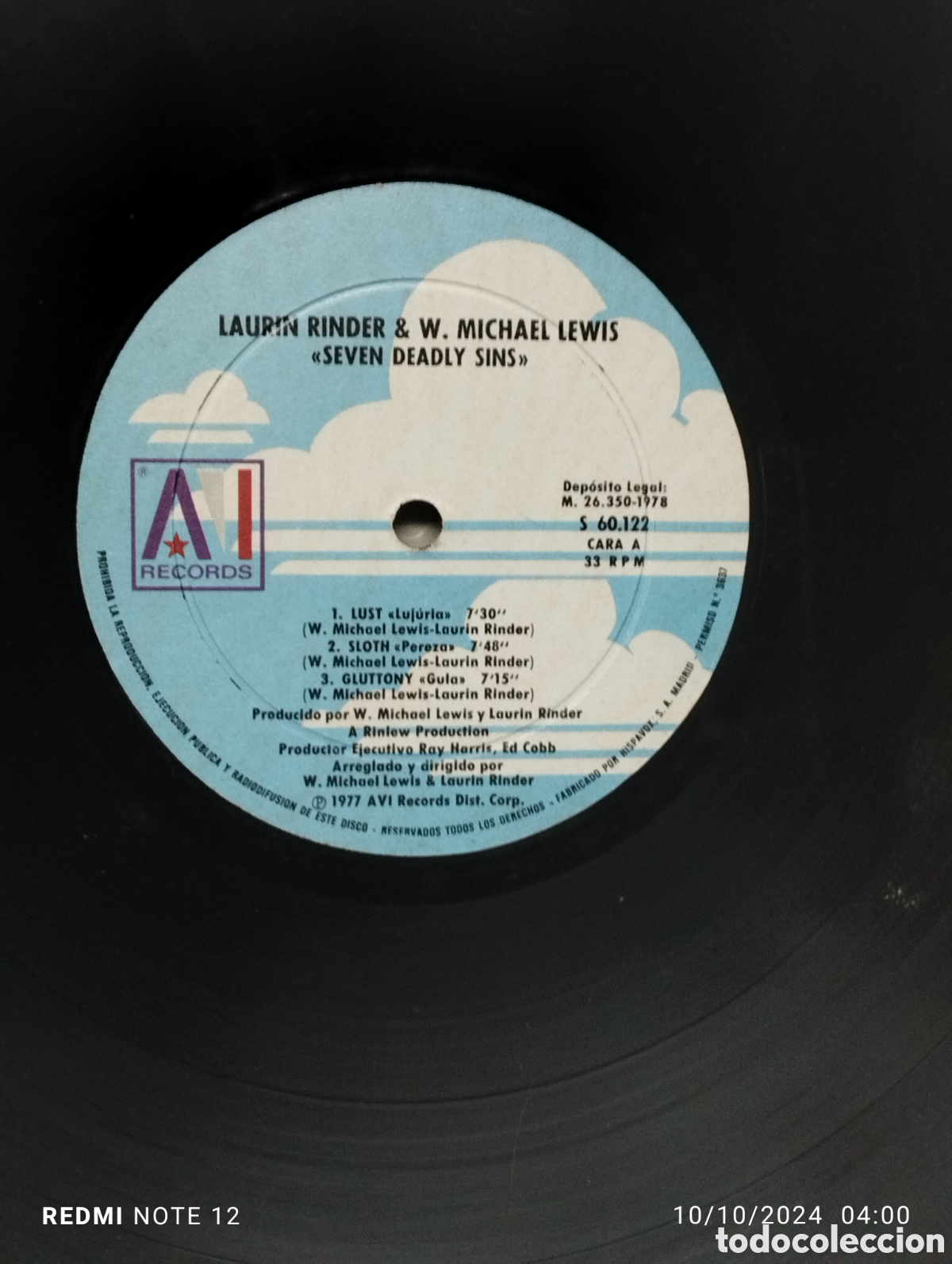 Discos de vinilo: LAURIN RINDER&MICHEL LEWIS - Foto 4