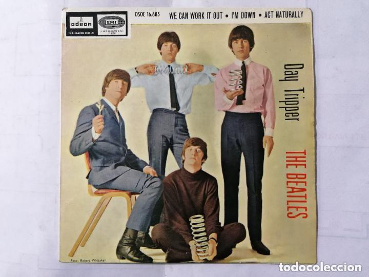 Discos de vinilo: DAY TRIPPER / THE BEATLES 1966 - Foto 1