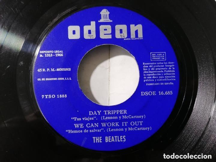 Discos de vinilo: DAY TRIPPER / THE BEATLES 1966 - Foto 3