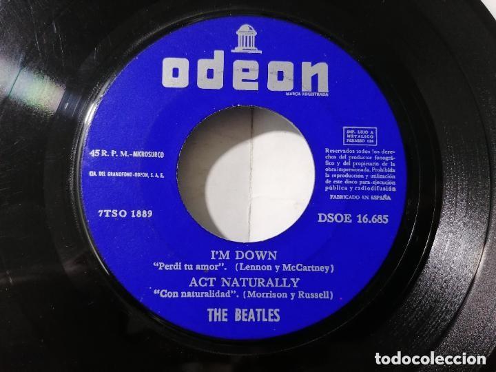 Discos de vinilo: DAY TRIPPER / THE BEATLES 1966 - Foto 4