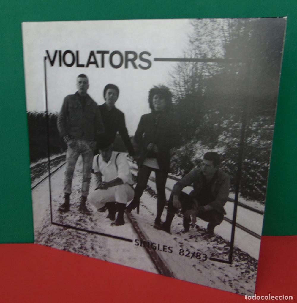 Discos de vinilo: Violators &ndash; Singles 82/83 - LP EDICION LIMITADA - A ESTRENAR - Foto 1