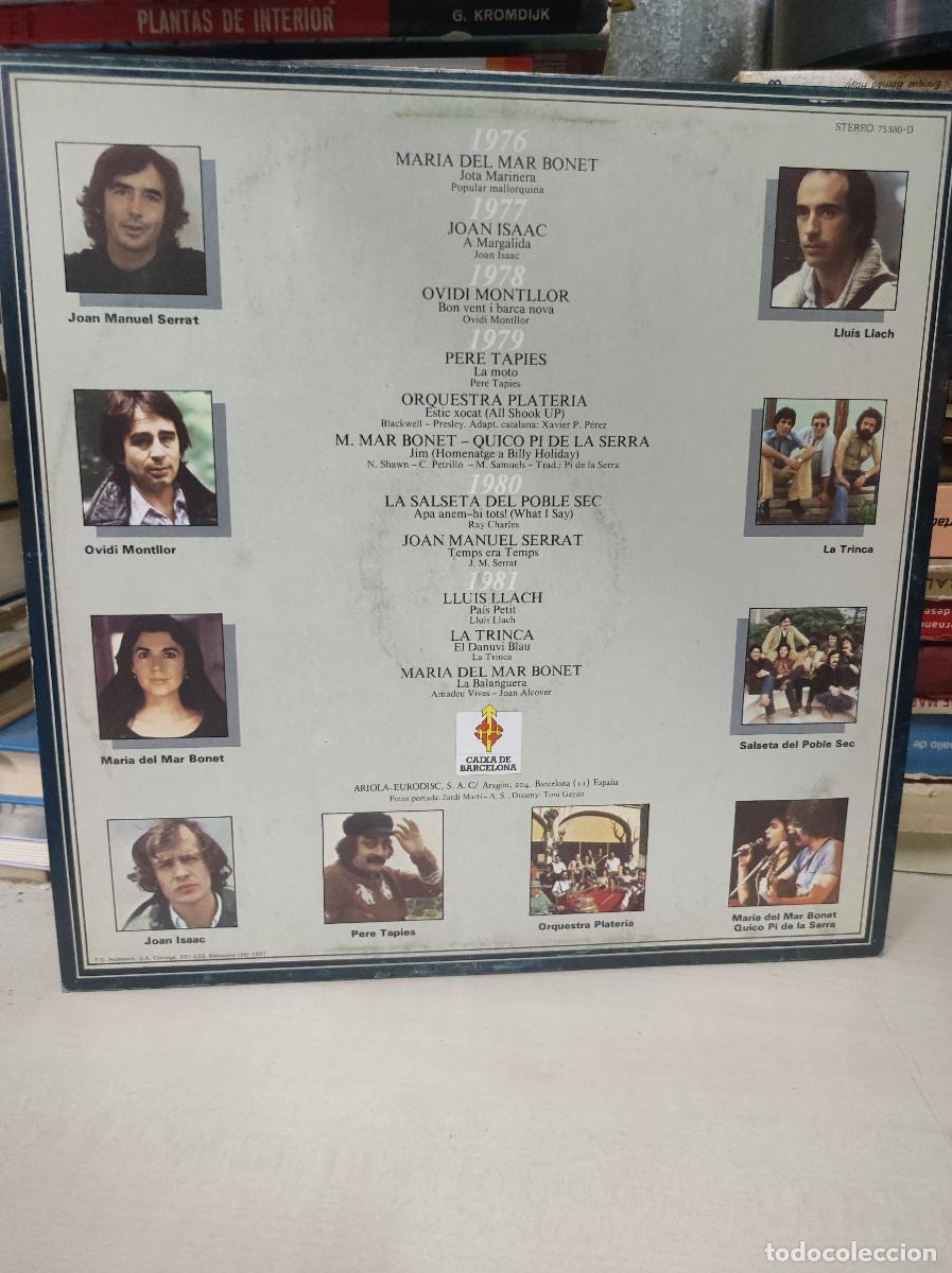 Discos de vinilo: Temps I Can&ccedil;ons 1976-1981 - Foto 2