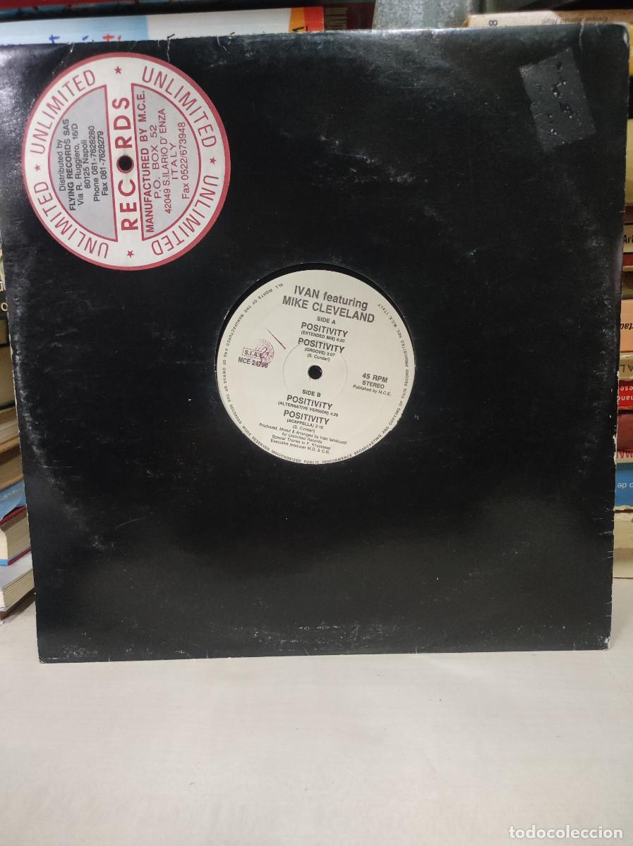 Discos de vinilo: Ivan Featuring Mike Cleveland &ndash; Positivity - Foto 1