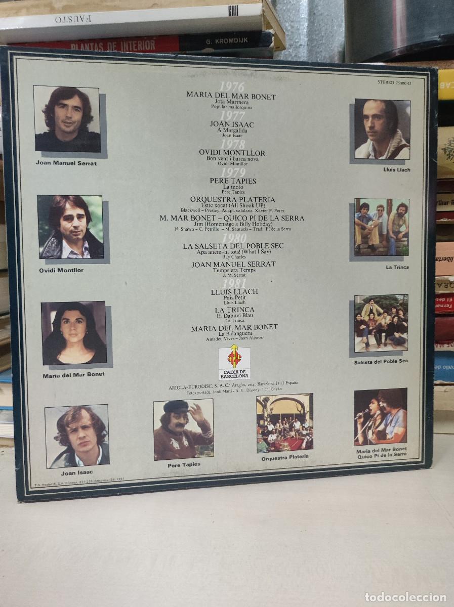 Discos de vinilo: Temps I Can&ccedil;ons 1976-1981 - Foto 2