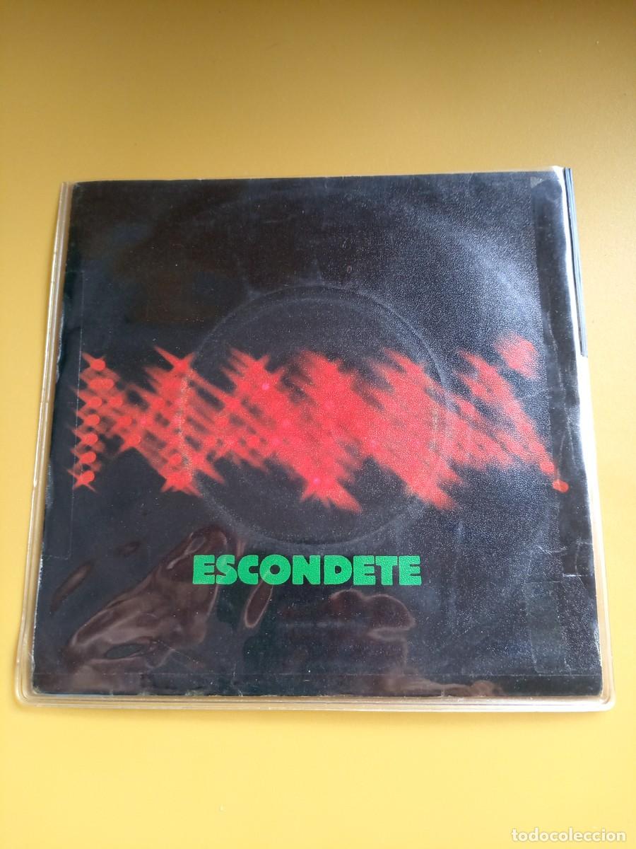 Discos de vinilo: Mam&aacute; - Esc&oacute;ndete / El &uacute;ltimo bar 1981 - Foto 1