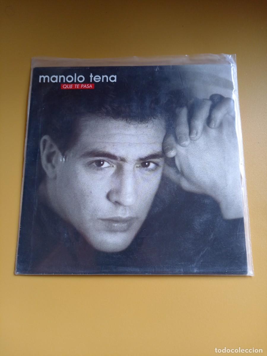 Discos de vinilo: Manolo Tena - &iquest;Qu&eacute; te pasa? 1992 - Foto 1
