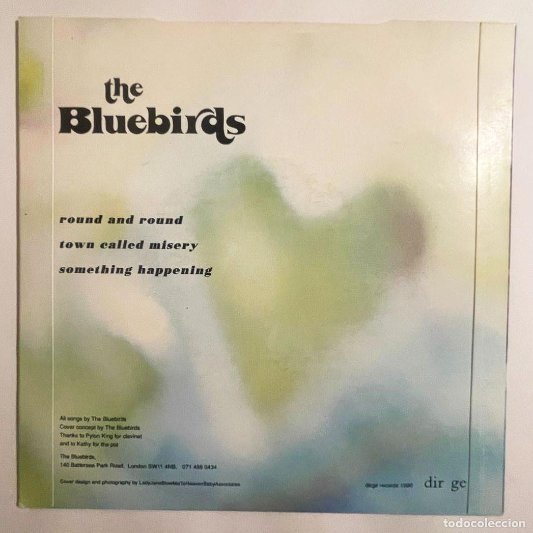 Discos de vinilo: THE BLUEBIRDS / ROUND AND ROUND / Single / Dirge UK - Foto 2