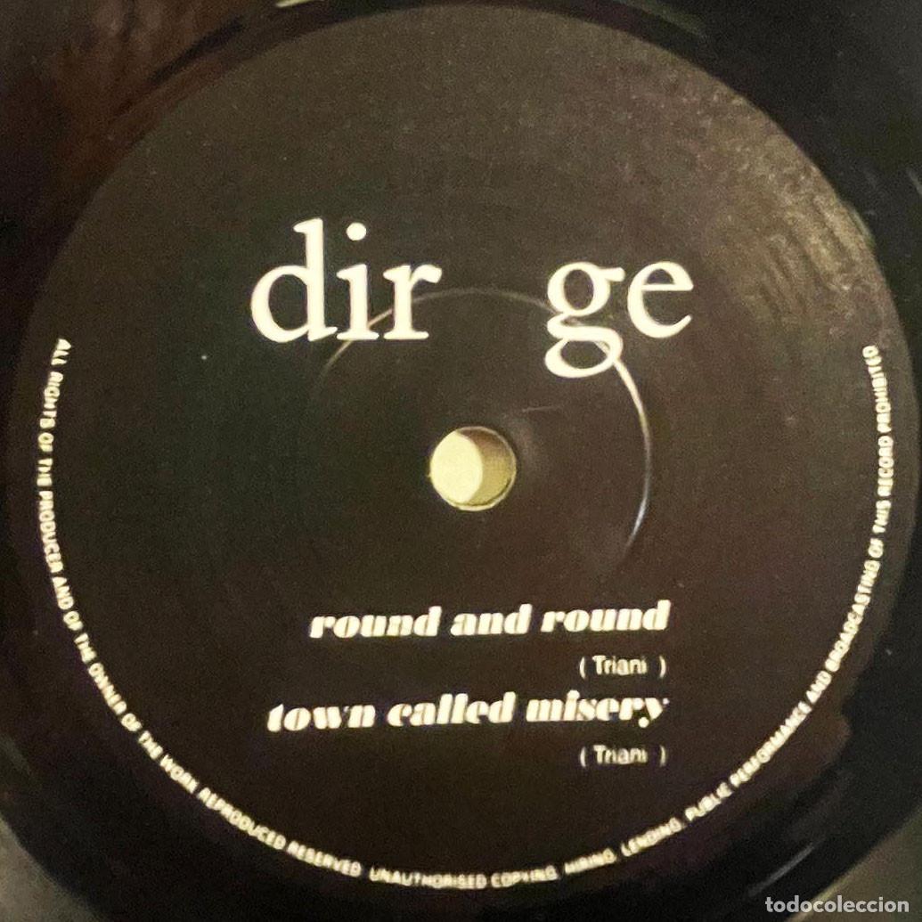 Discos de vinilo: THE BLUEBIRDS / ROUND AND ROUND / Single / Dirge UK - Foto 3