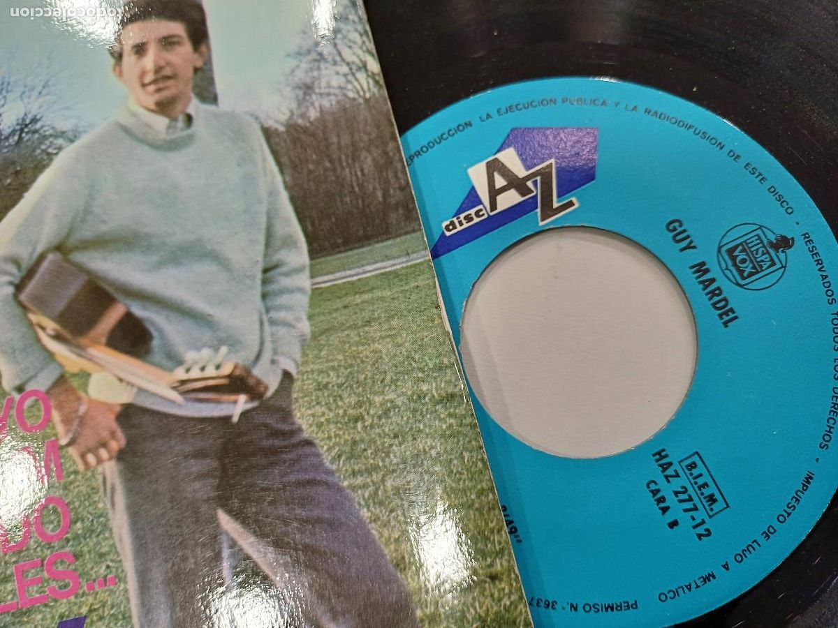 Discos de vinilo: GUY MARDEL/TU Y YO/SINGLE. - Foto 2