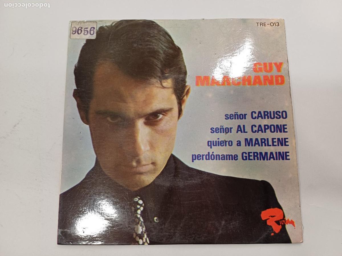 Discos de vinilo: GUY MARCHAND/SE&Ntilde;OR CARUSO-SE&Ntilde;OR AL CAPONE/SINGLE. - Foto 1