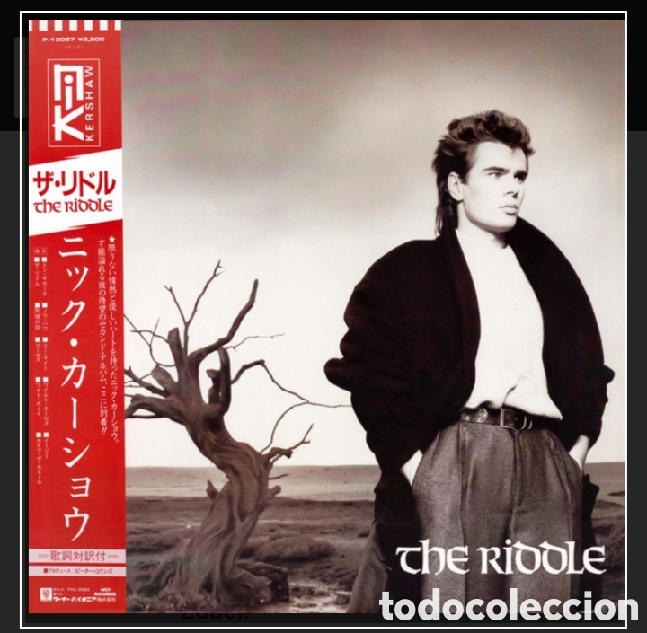 Discos de vinilo: Nik Kershaw&nbsp;&ndash;&nbsp;The Riddle EdJapan - Foto 1