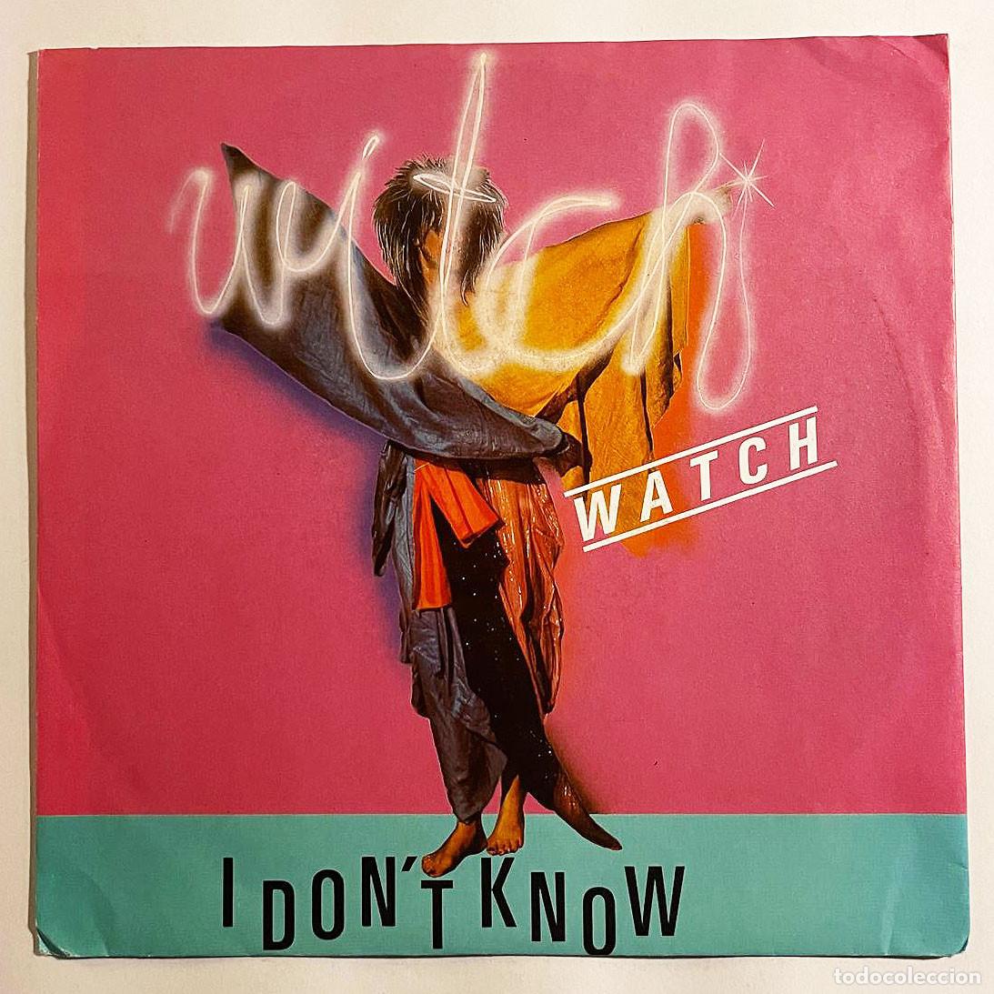 Dischi in vinile: WITCH WATCH / I DON'T KNOW / Single 1988 / Titan GERMANY