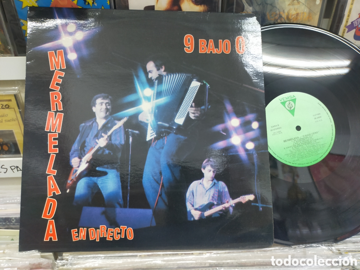 Discos de vinilo: Mermelada en directo lp 9 bajo 0 1992 - Foto 1