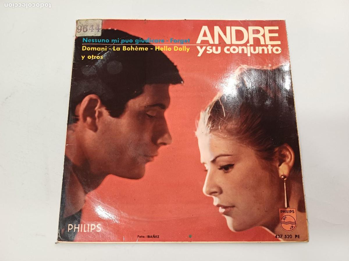 Discos de vinilo: ANDRE Y SU CONJUNTO/LA BOHEME/SINGLE. - Foto 1