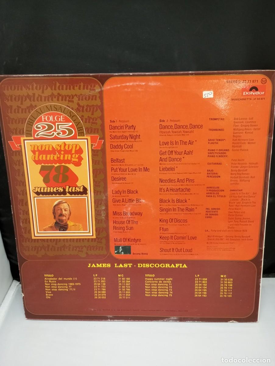 Discos de vinilo: JAMES LAST - NON STOP DANCING 78 - 2LP - Foto 2