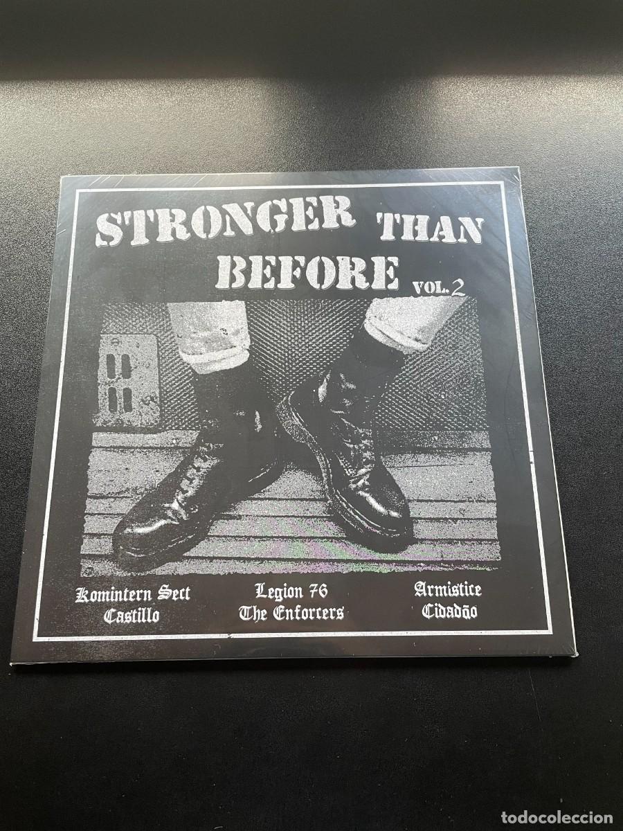 Discos de vinilo: Various &lrm;Stronger Than Before Vol.2 Disco de vinilo LP punk oi! - Foto 1