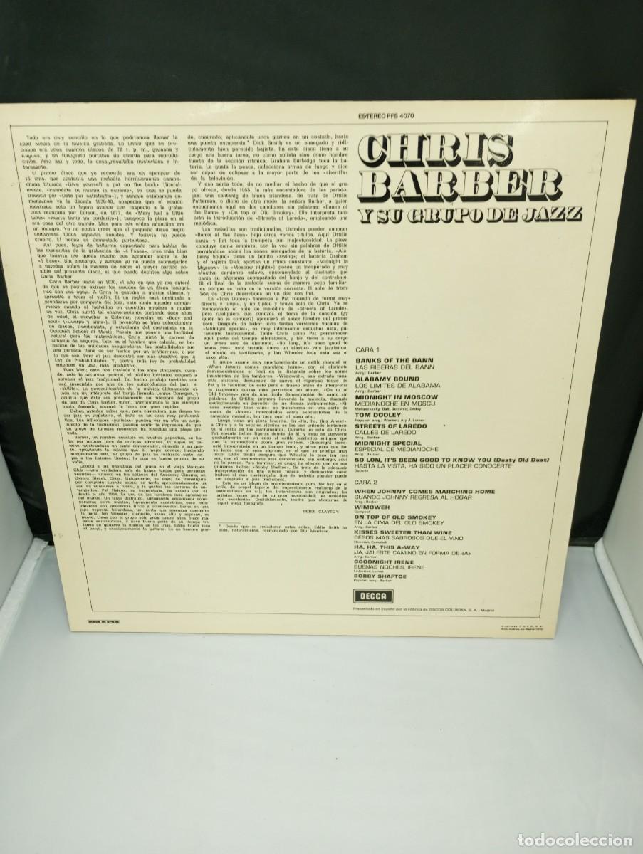 Discos de vinilo: CHRIS BARBER - FOLK BARBER STYLE - - LP - Foto 2