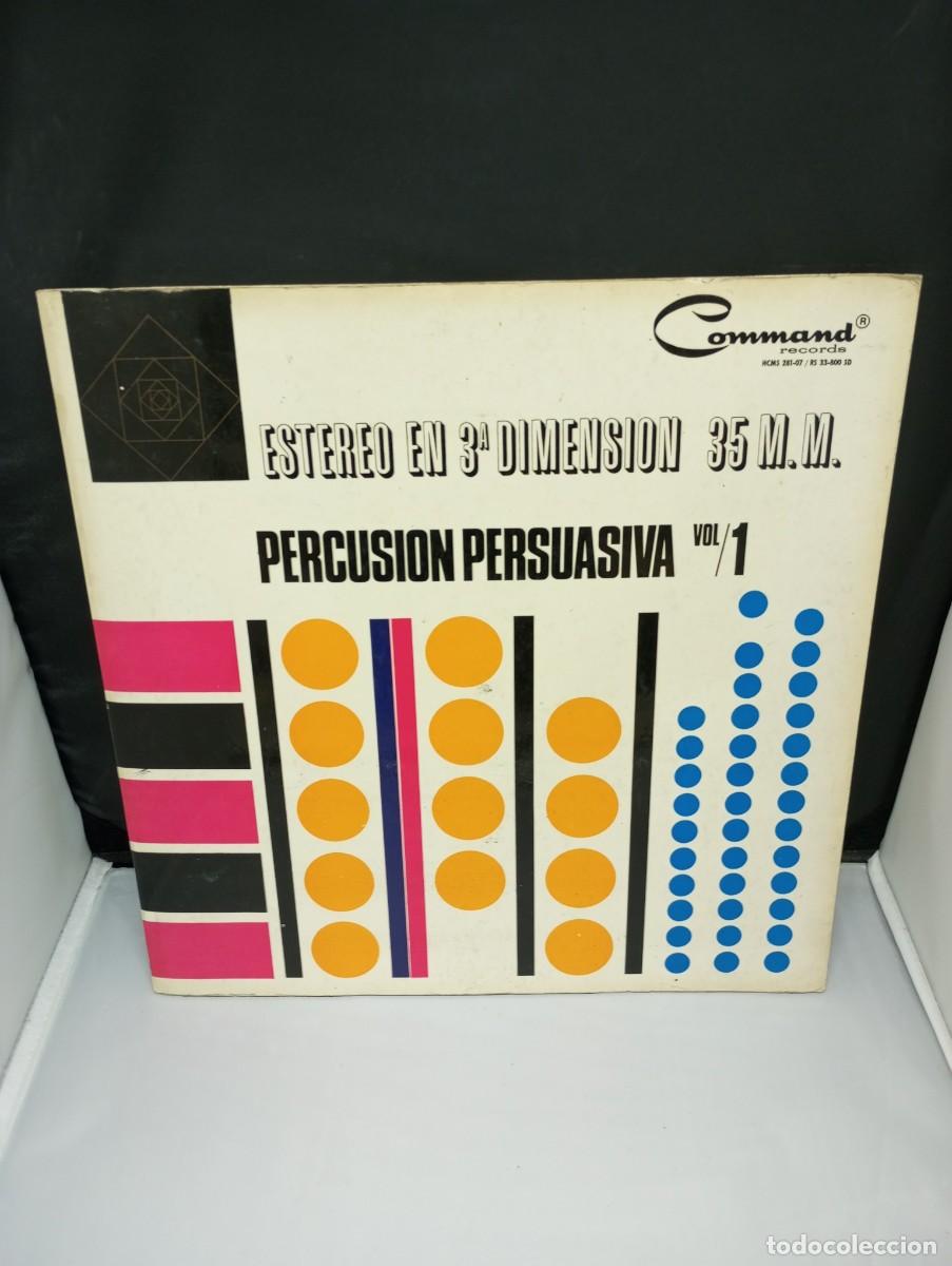 Discos de vinilo: PERCUSION PERSUASIVA - VOL. 1 - LP - Foto 1