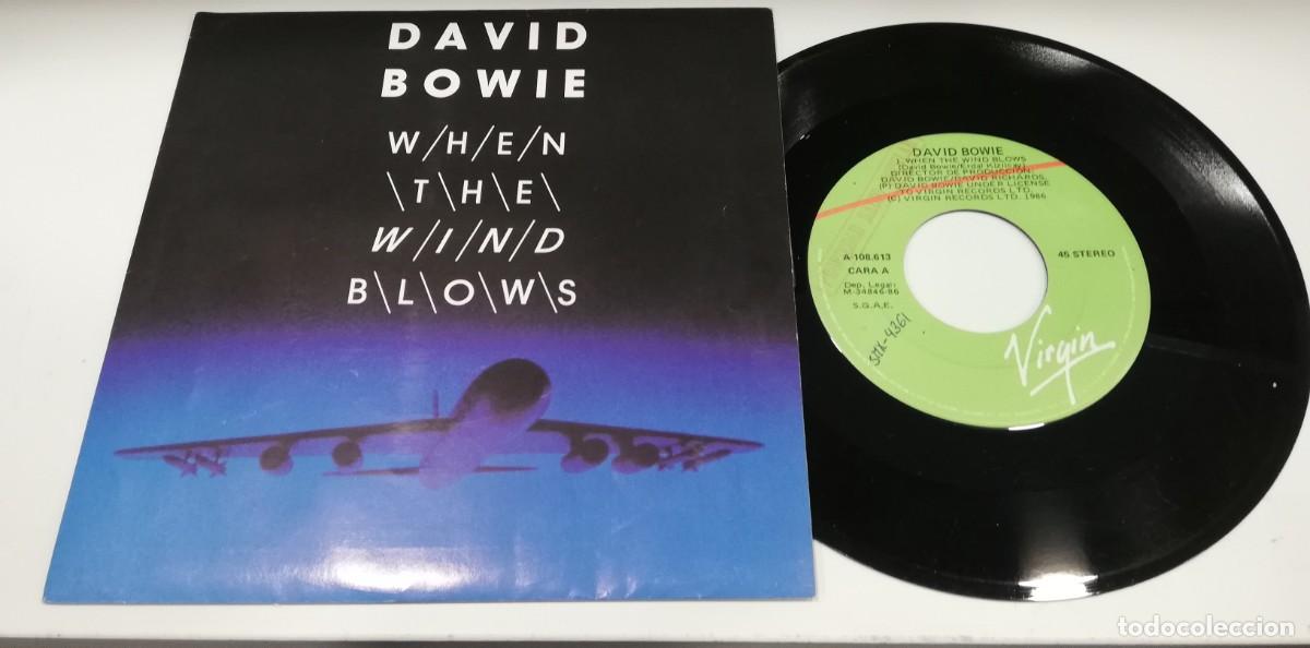 Discos de vinilo: SCO31-David Bowie - When The Wind Blows (7&rdquo;, Single) - Foto 1