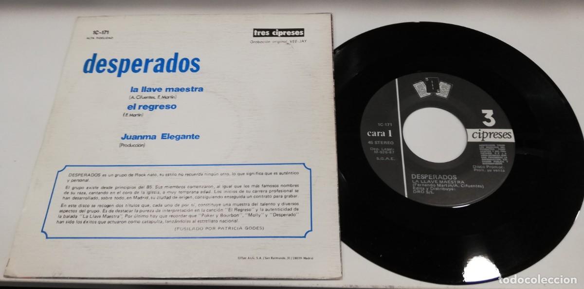 Discos de vinilo: SCO31-Desperados - La Llave Maestra - Foto 2