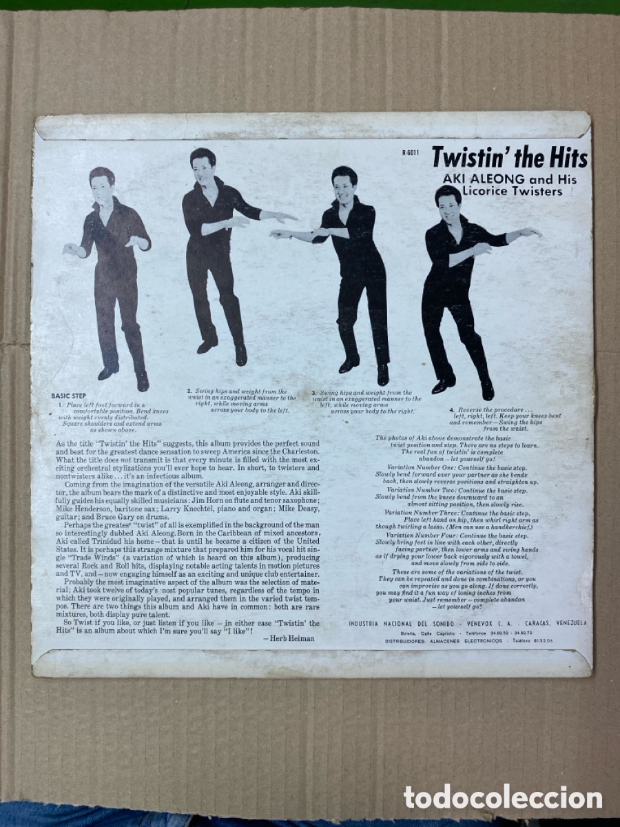 Discos de vinilo: LP TWISTIN&rsquo; THE HITS - Foto 2