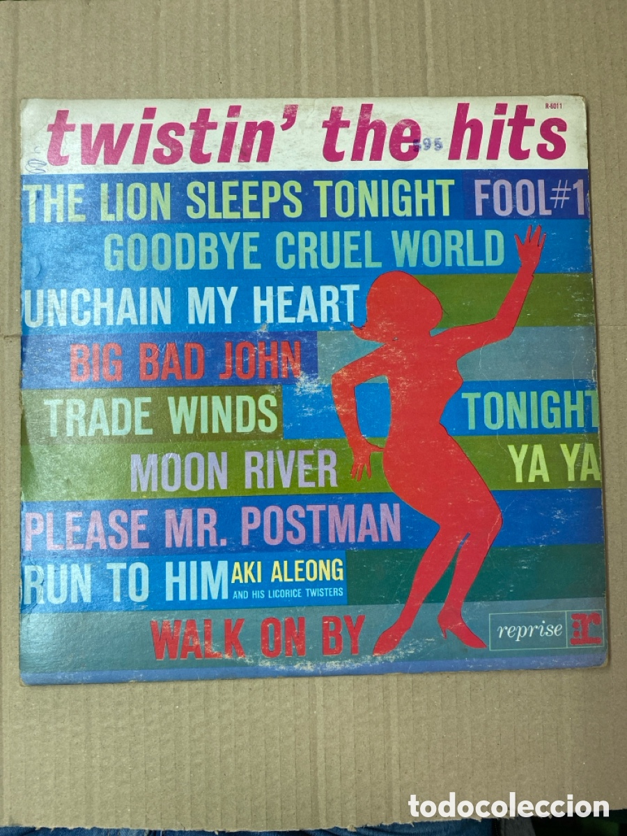 Discos de vinilo: LP TWISTIN&rsquo; THE HITS - Foto 1