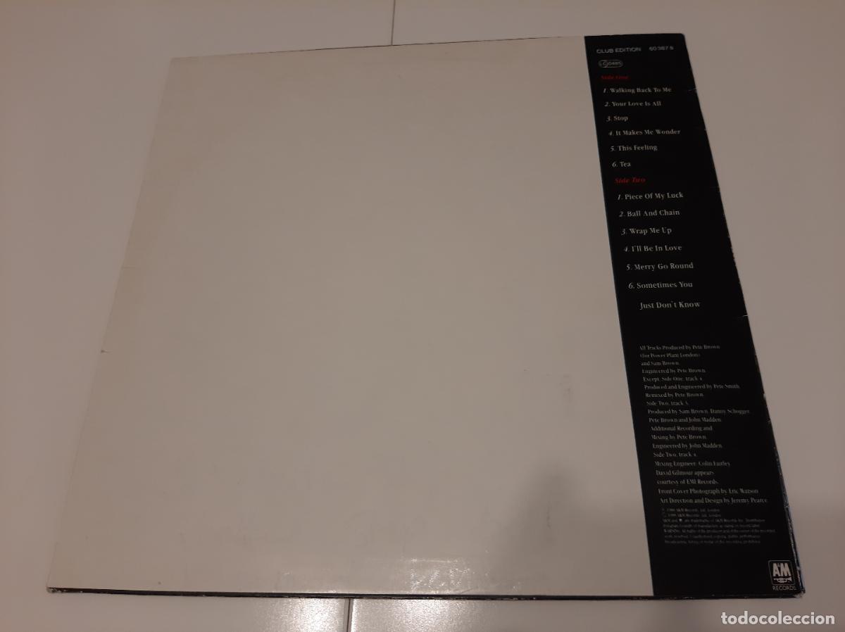 Discos de vinilo: SAM BROWN -STOP!- LP DISCO VINILO - Foto 10