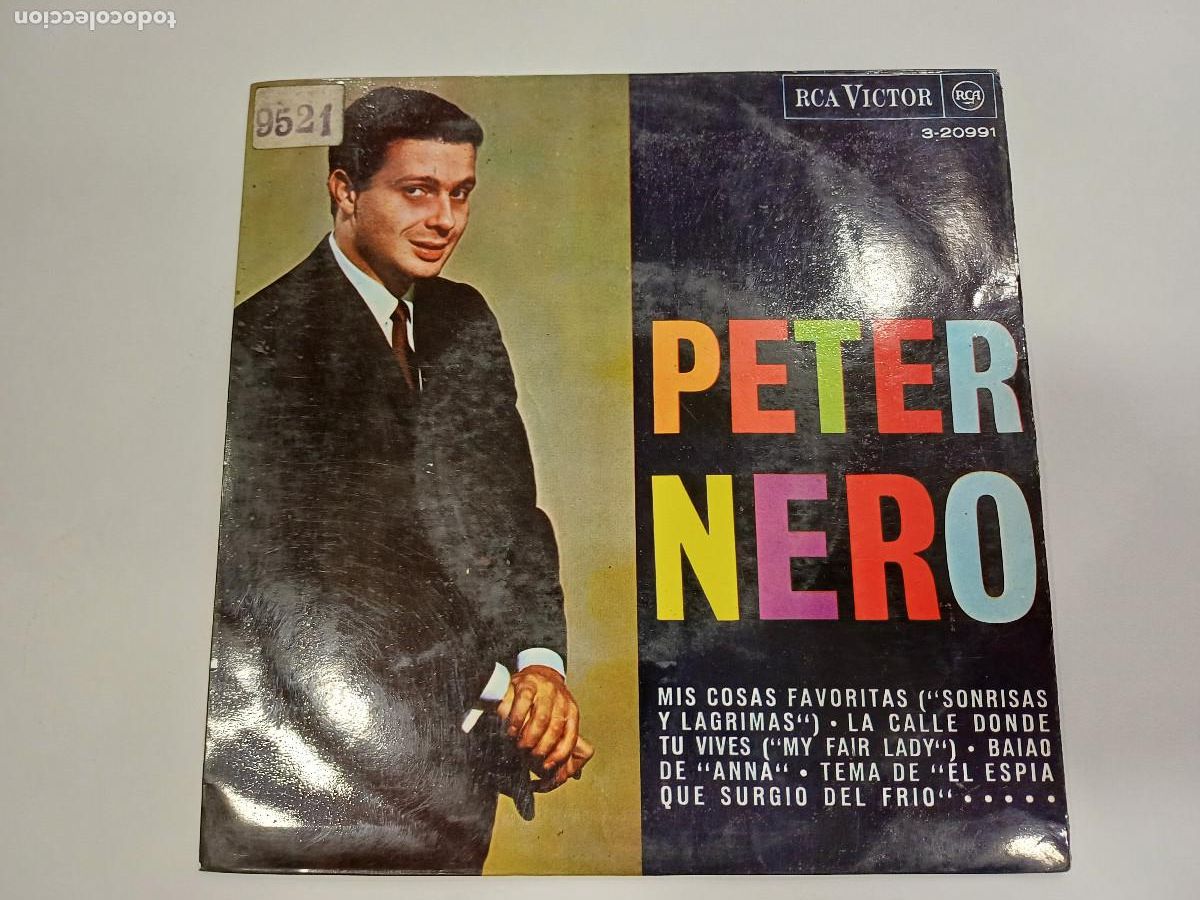 Discos de vinilo: PETER NERO/MIS COSAS FAVORITAS/SINGLE. - Foto 1