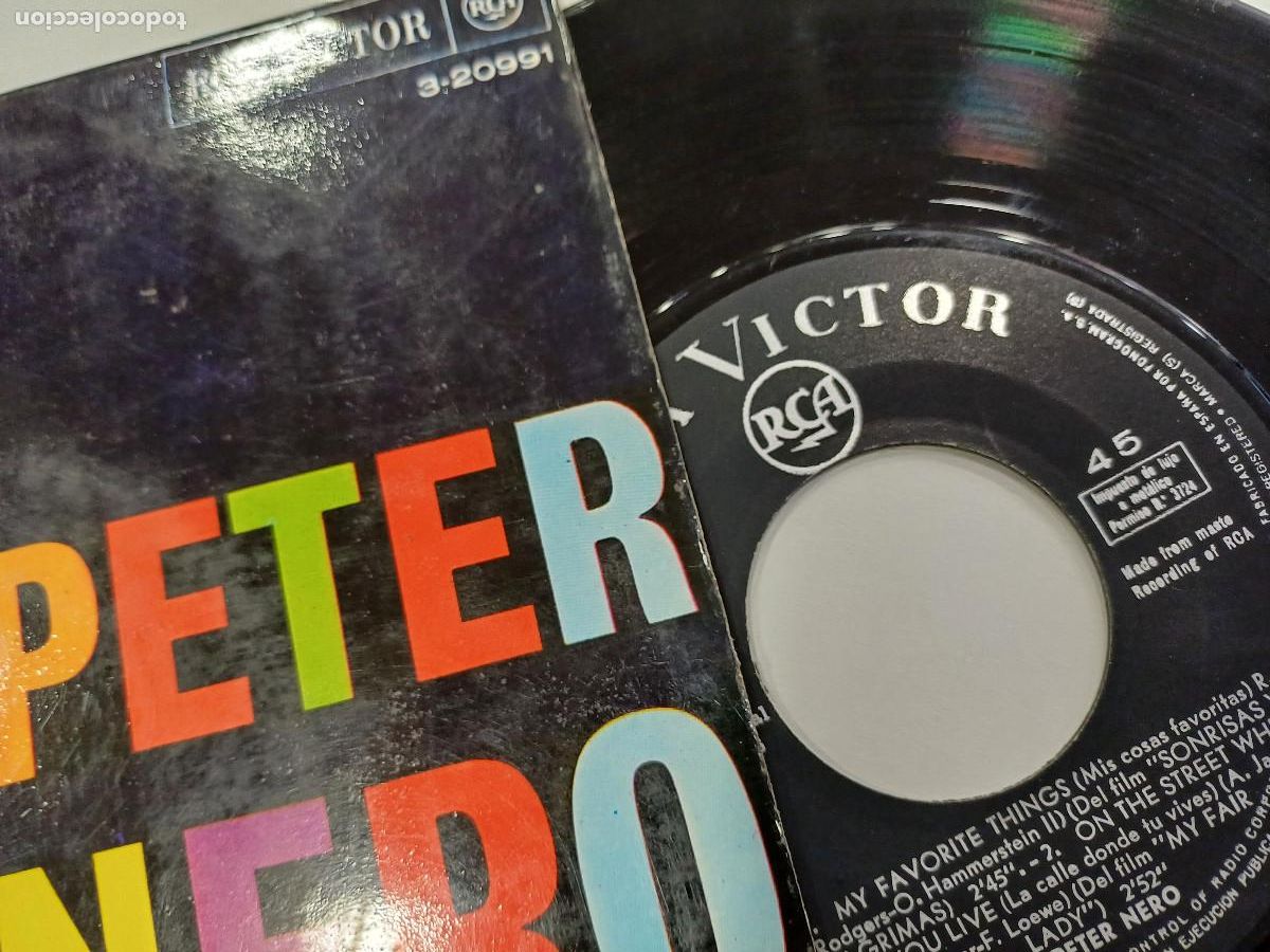 Discos de vinilo: PETER NERO/MIS COSAS FAVORITAS/SINGLE. - Foto 2