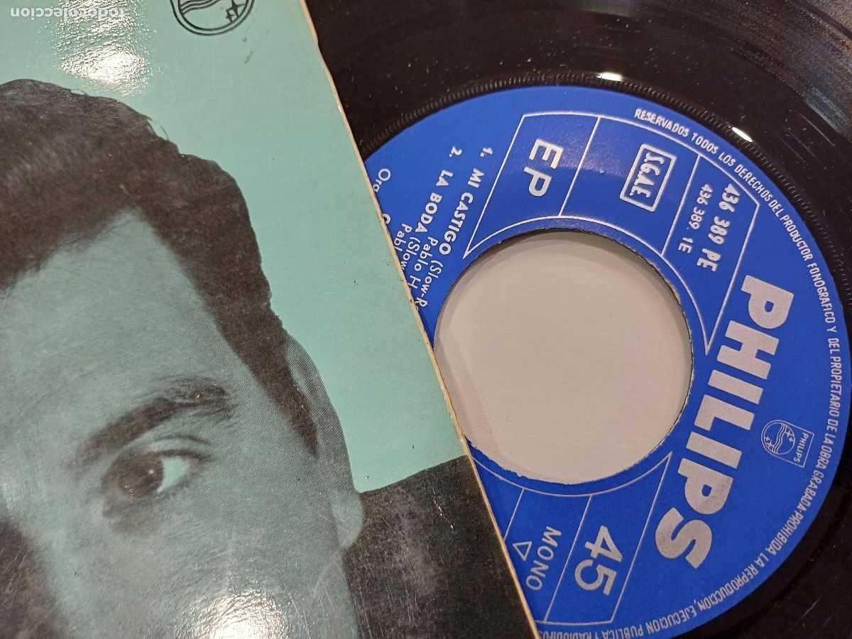 Discos de vinilo: ALFREDO/MI CASTIGO/SINGLE. - Foto 2
